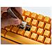 Tastiera USB DKON2161ST-AUSPDYDYY  (Layout Inglese US) Colore Giallo - Foto miniatura 6