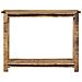 Tavolo Consolle 100x35x75 Cm In Legno Massello Di Mango - Foto miniatura 2