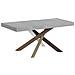 Tavolo Allungabile 90x130/234 Cm Volantis Premium Cemento Telaio 4/c - Foto miniatura 1