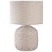 Lampada Da Tavolo Bilby - Beige - Ceramica - 30x30x46,5 Cm - Foto miniatura 1