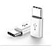 Adattatore Da Android A Usb-c Corto, Confezione Da 2 White - Foto miniatura 3