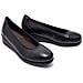 Black Nappa Casual Closed Ballerinas Ballerine Pelle Scarpe Donna Nero Eu 36, 9-22161-42-022 - Foto miniatura 2