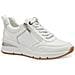 Leisure Trainers White Silver Sneakers Sintetico E Tessile Scarpe Donna Bianco Eu 36, 1-23721-42 171 - Foto miniatura 1