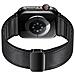 Cinturino Vintage In Pelle Per Apple Watch Black S - Foto miniatura 4