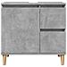 Mobile Lavabo Da Bagno Grigio Rovere 65x33x60 Cm In Truciolato - Foto miniatura 3