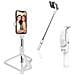 Palo Selfie Stick Con Treppiede Estensibile E Scatto Remoto Bluetooth. - Foto miniatura 4