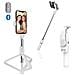 Palo Selfie Stick Con Treppiede Estensibile E Scatto Remoto Bluetooth. - Foto miniatura 1