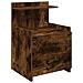Comodini 2 pz con 2 cassetti Rovere Affumicato 40x36,5x62 cm - Foto miniatura 6