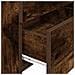 Comodini 2 pz con 2 cassetti Rovere Affumicato 40x36,5x62 cm - Foto miniatura 9