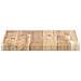 Mensole da Parete 2 pz 40x30x2 cm Legno Acacia Non Trattato - Foto miniatura 5
