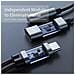 Adattatore 2 In 1 Type-c: Ricarica Rapida Pd 60w E Audio Hi-res 384hz/32bit Per Ipad Pro Silver - Foto miniatura 2