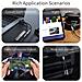 Adattatore 2 In 1 Type-c: Ricarica Rapida Pd 60w E Audio Hi-res 384hz/32bit Per Ipad Pro Silver - Foto miniatura 6