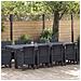 Set da Pranzo per Giardino 13 pcs Antracite Plastica - Foto miniatura 2