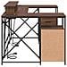 Scrivania Rovere marrone 182 x 101 x 87.5 cm Legno multistrato - Foto miniatura 7