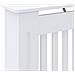 Copertura per radiatori 2 pcs Bianco 78 x 19 x 81.5 cm - Foto miniatura 8