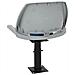 Sedile per Barca con Supporto Altezza Regolabile Girevole 360° - Foto miniatura 8