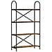 Libreria Rovere fumo 80 x 30 x 146 cm Legno multistrato - Foto miniatura 1
