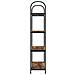 Libreria Rovere fumo 80 x 30 x 146 cm Legno multistrato - Foto miniatura 6