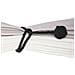 Fermacorda Per Tende In Corda Di Cotone Fatti A Mano Con Sfera - Set Di 2, Stile Nordico Black - Foto miniatura 2