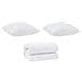 Piumone con Cuscini Altro 3 pcs Bianco 200 x 200 cm Microfibra - Foto miniatura 1