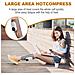 Massaggiatore Wireless Per Gambe Con Compressione Ad Aria E Calore - Set Di 2 Pink - Foto miniatura 5