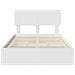 Letto con Contenitore Bianco 120 x 200 cm Legno multistrato - Foto miniatura 8