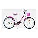 Sch Roses 20'' - Bicicletta Per Bambine (6-10 Anni), Ruote 20'', Telaio Acciao, Con Accessori - Colore Bianco - Foto miniatura 1