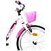 Sch Roses 20'' - Bicicletta Per Bambine (6-10 Anni), Ruote 20'', Telaio Acciao, Con Accessori - Colore Bianco - Foto miniatura 3