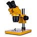 Mikroscopio Stereoscopico Binoculare Ganimedes S - Zoom 20-40x | Oculare Wf10x / 20 | Testa 45° Rotazione 360° | Ottica Greenough - Foto miniatura 6
