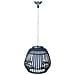 Lampada Da Soffitto In Bambù Nero 30,5x30,5x30h - Foto miniatura 1