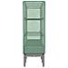Letto Rialzato con Copertura Serra Effetto Rattan 160x40x140 cm - Foto miniatura 5