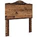 Struttura del letto Legno vecchio 100 x 200 cm Pino massello - Foto miniatura 6