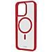 TEMAGCOLIP1667PR custodia per cellulare 17,5 cm (6.9") Cover Rosso, Trasparente - Foto miniatura 1