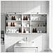Set di Armadi da Bagno con lo scaffale 3 pcs 130 x 14,5 x 70 cm - Foto miniatura 4