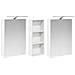 Set di Armadi da Bagno con lo scaffale 3 pcs 130 x 14,5 x 70 cm - Foto miniatura 5