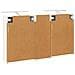 Set di Armadi da Bagno con lo scaffale 3 pcs 130 x 14,5 x 70 cm - Foto miniatura 9