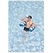 43852 / 26 galleggiante da piscina e da spiaggia Blu, Bianco Fantasia PVC Sedia a sdraio galleggiante - Foto miniatura 4