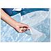 43852 / 26 galleggiante da piscina e da spiaggia Blu, Bianco Fantasia PVC Sedia a sdraio galleggiante - Foto miniatura 15