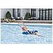 43852 / 26 galleggiante da piscina e da spiaggia Blu, Bianco Fantasia PVC Sedia a sdraio galleggiante - Foto miniatura 16