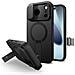Custodia Per Iphone 17 Pro Max Nera In Kevlar Con Magsafe - Foto miniatura 1