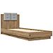 Struttura letto con testata Rovere Artigianale - Foto miniatura 7