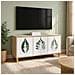 Mobile TV HANAU 102 x 33 x 50 cm Sonoma Legno ingegnerizzato - Foto miniatura 2