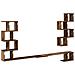 Mensola per TV da muro Legno antico 180 x 15 x 94 cm - Foto miniatura 6