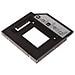Convertitore da Masterizzatore Esterno Slim a HDD-SSD con cavo USB retraibile -Bianco - Foto miniatura 2