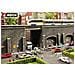 Portale galleria binario doppio 12,2x8,4 cm N - Foto miniatura 2