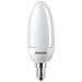 Rispar. energ. "Solo luce" in un design a olivaCombinazione di risparmio energetico e design tradizionale a oliva. 12 W, attacco E14, bianco caldo. - Foto miniatura 1