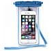 Cust Impermeabile Smartphones Up To 5.1'' con chiusura rigida e laccetto IPX8 - BLU - Foto miniatura 4