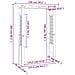 Pergola / Arco da Giardino 150x60x204 cm in Legno Impregnato - Foto miniatura 2