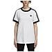 3 Stripes Tee T-shirt Donna Taglia 44 - Foto miniatura 1