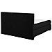 Letto Boxspring In Tessuto Nero 140 X 200 Cm Admiral - Foto miniatura 21